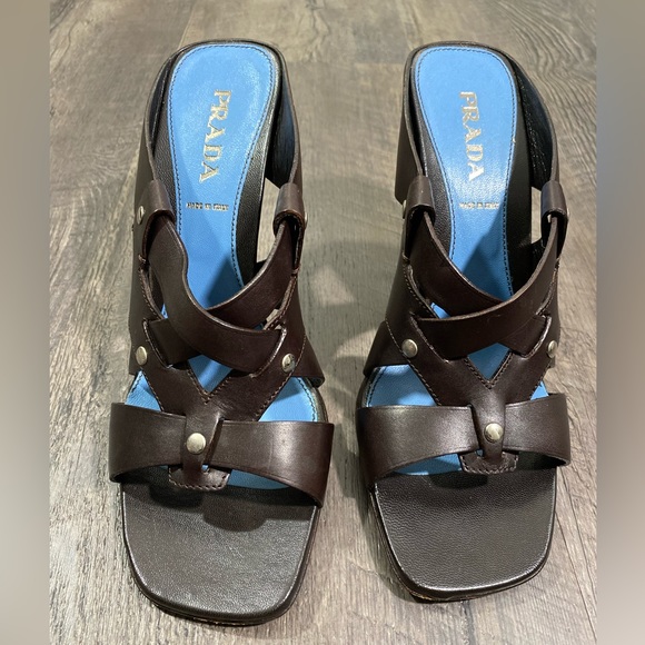 PRADA Leather Heels - Picture 2 of 7